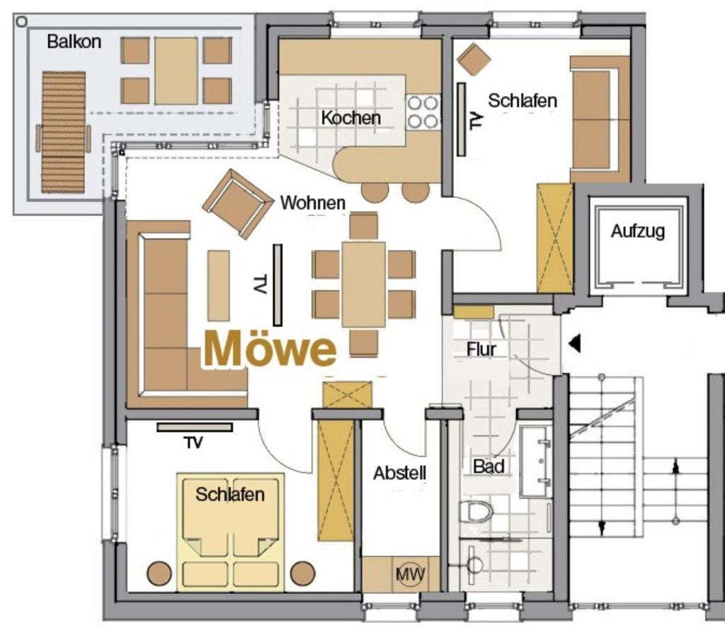 Apartment Baltic House Moewe